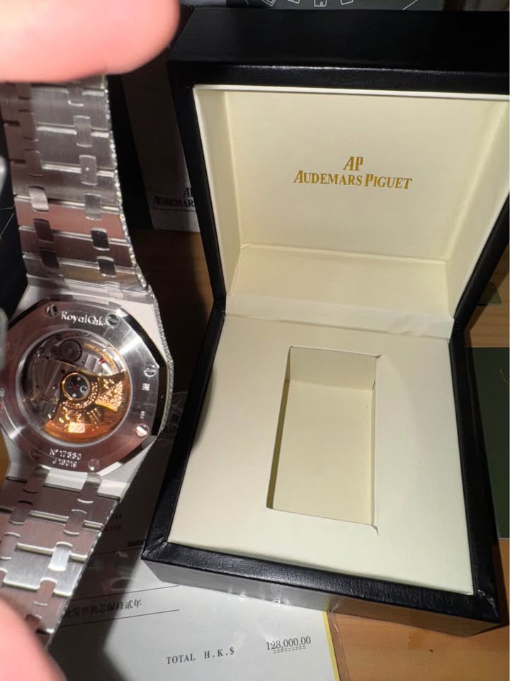 Ap Arabic Dial Iced Out Moissanite Bustdown