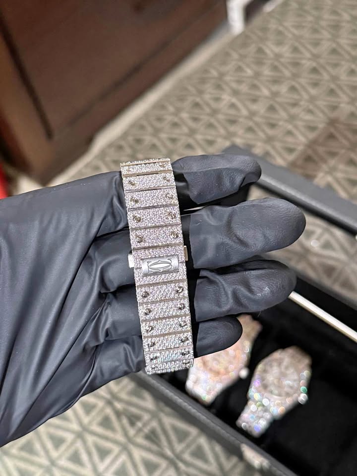 Skeleton Moissanite Iced Out Luxury Watch